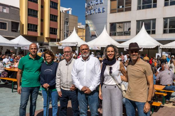 Lleno de las Jornadas de la Cuchara en Vecindario que finalizan antes de lo previsto porque se agotó toda la comida una hora antes de lo previsto