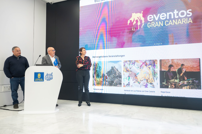Gran Canaria centraliza su agenda cultural, deportiva y de ocio en una única plataforma digital