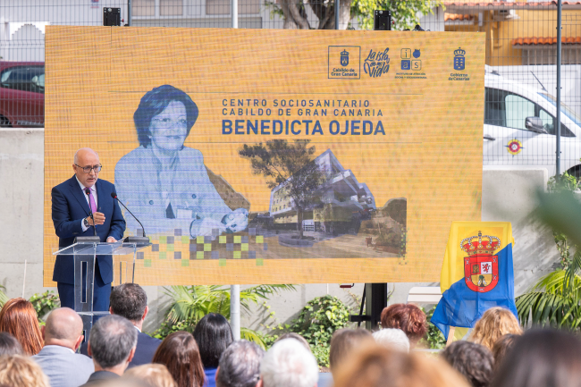 El Cabildo inaugura el Centro Benedicta Ojeda de Tamaraciete y crea 156 plazas sociosanitarias para personas dependientes en la Isla