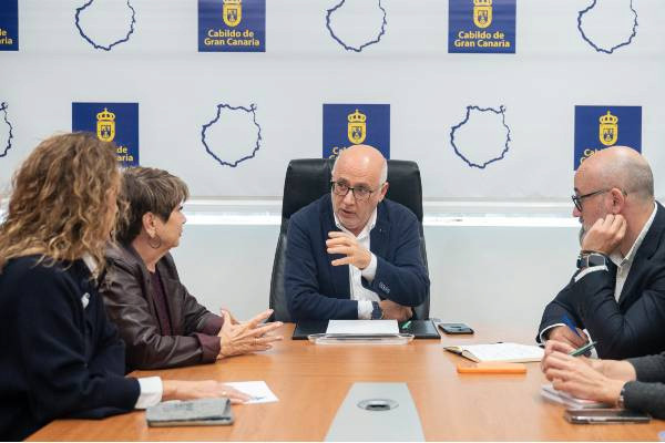 El Cabildo escucha la opinión del sector insular de la construcción en el proceso técnico y de diálogo social para licitar la obra del Estadio de Gran Canaria