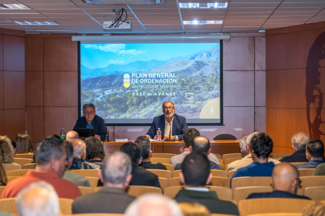 Abierto el plazo para la presentación de sugerencias al Avance del Plan General de Ordenación de Santa Lucía de Tirajana