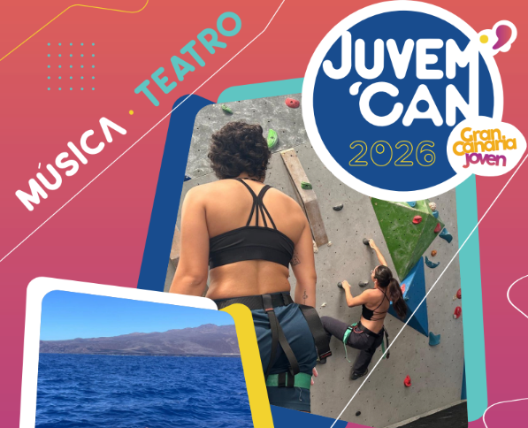 El Cabildo ofrece más de 300 plazas gratuitas a jóvenes para participar esta primavera en las actividades de Juvemcan