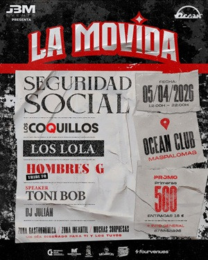 El mejor pop-rock espa&ntilde;ol se dan cita el 5 de abril en maspalomas