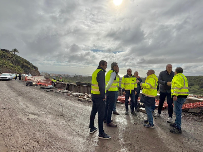 El Cabildo amplía el presupuesto de las obras de la Carretera de Telde a Valsequillo para incorporar nuevas mejoras y más seguridad