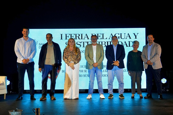 Luisa Pérez, Carmen Delia Ramos y Felo Sánchez, reconocidos como embajadores del Agua en Santa Lucía