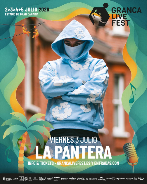 La Pantera se suma al Granca Live Fest 2026 para hacer vibrar una edición histórica