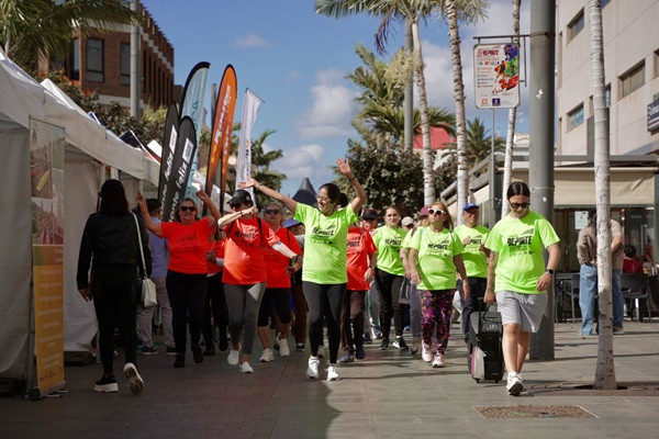 Santa Lucía inaugura con lleno y mucho ‘orgullo’ su tercera edición de la Feria del Deporte