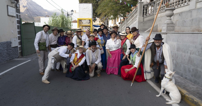 Dieciséis carretas y dieciséis agrupaciones llenarán de tradición la Romería-Ofrenda de San Antonio “El Chico” en Mogán