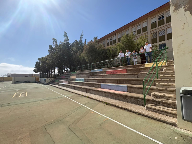 Avanzan las obras de mejora en los centros escolares de Ingenio con una inversión cercana a los 400.000 euros