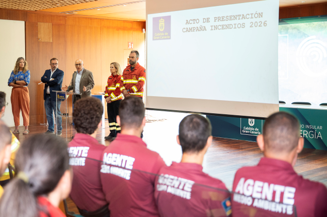 El Cabildo activa el escudo contra los incendios forestales en la Isla con un dispositivo de más de mil efectivos