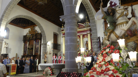 Procesión Santiago Apostol en Tunte 2023