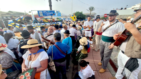 Romería-Ofrenda de la Virgen del Carmen en Arguineguín 2024