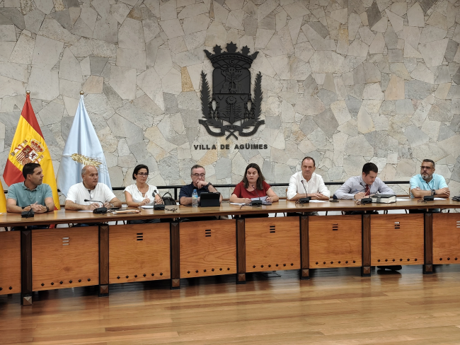 El Pleno  de Agüimes aprueba una modificación de crédito de un millón de euros para obras y servicios