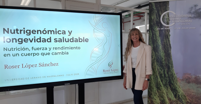 Roser López: “la longevidad no depende solo de vivir más años, sino de llegar con salud, fuerza y autonomía