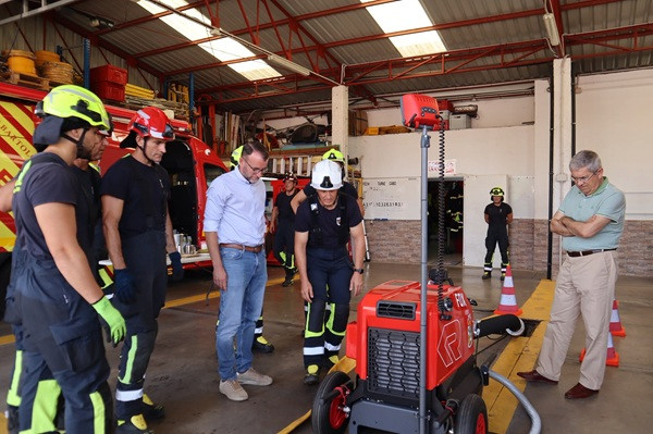 San Bartolomé de Tirajana incorpora tres nuevos vehículos al Servicio de Extinción de Incendios y Salvamento