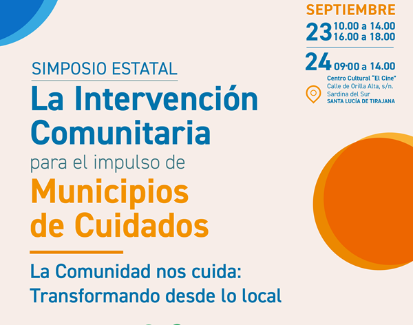 Santa Lucía de Tirajana acogerá en septiembre un Simposio Estatal sobre municipios de cuidados