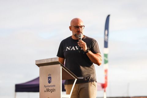 Aridany Romero Consejero de Deportes - autor Facebook CD Arguineguin