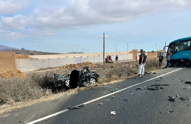 El fallecido en el grave accidente de la GC-500 es un exagente de la Policía Nacional con antecedentes por narcotráfico, según confirman fuentes policiales