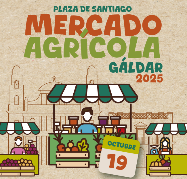 La Plaza de Santiago acoge este domingo su I Mercado Agrícola de Gáldar